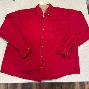 Outdoor Outfitters - Button Down Long Sleeve Shirt size XL- made in Pakistan